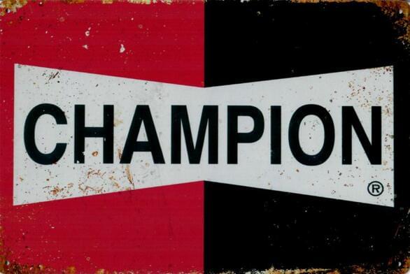 Champion Spark Plugs - Old-Signs.co.uk